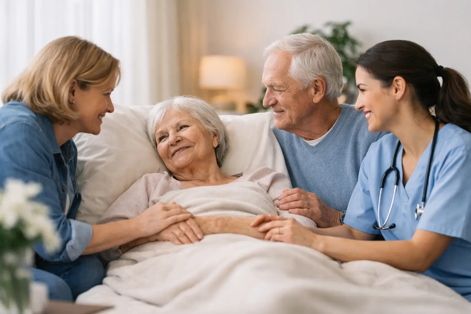 Hospice Support at Home for Families
